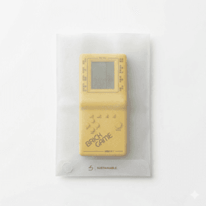 Glassine waxed paper bags with grease-proof barrier surface