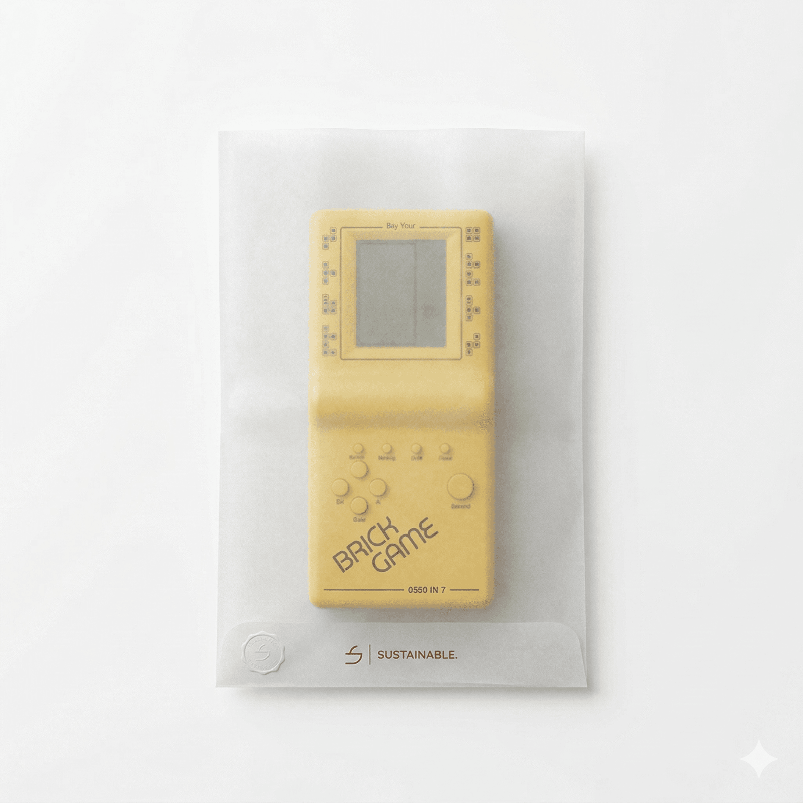 Glassine waxed paper bags with grease-proof barrier surface