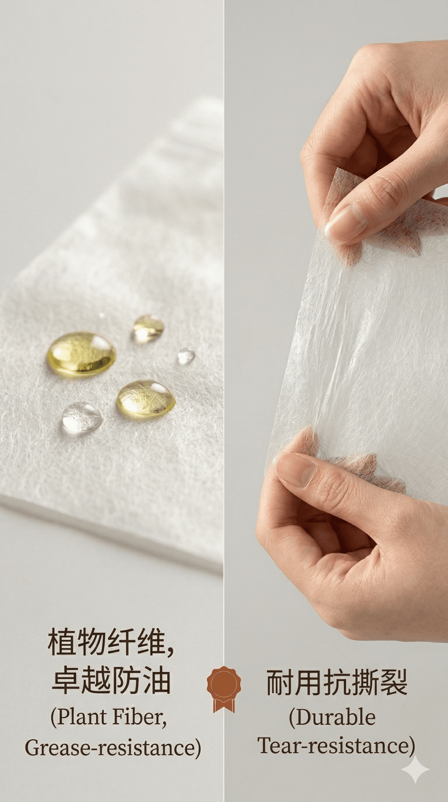 Eco-friendly glassine bags made from biodegradable paper