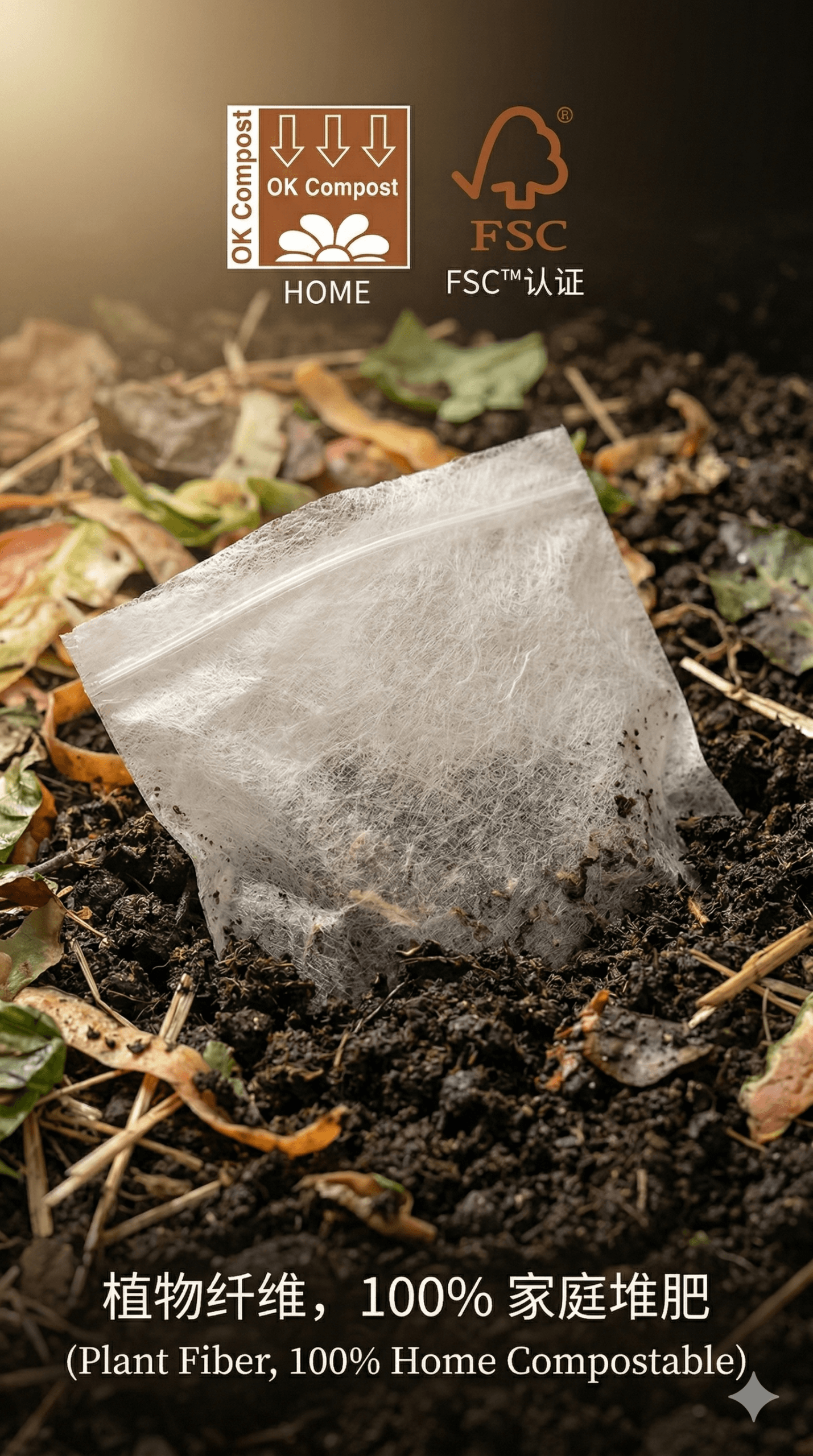 Elegant glassine paper bags with translucent finish