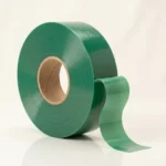 Anti-silicone green PET heat resistant masking tape roll for conformal coating masking