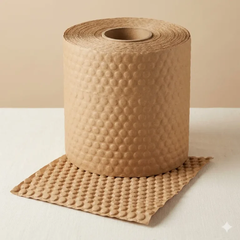 Kraft Bubble Paper Roll
