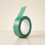 Green PET PCB masking tape roll low-ionic adhesive for soldering and coating