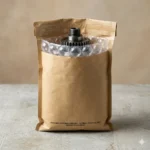 Thickened kraft bubble bag with heavy-duty 28mm bubble film for industrial components and ocean freight packaging