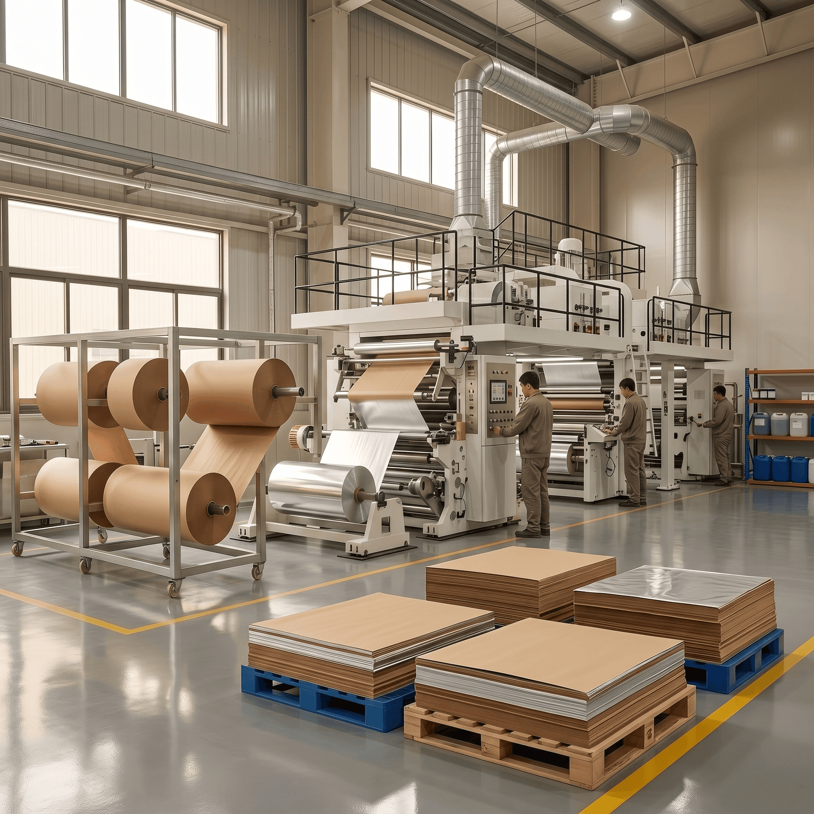 Mavis sustainable packaging production line