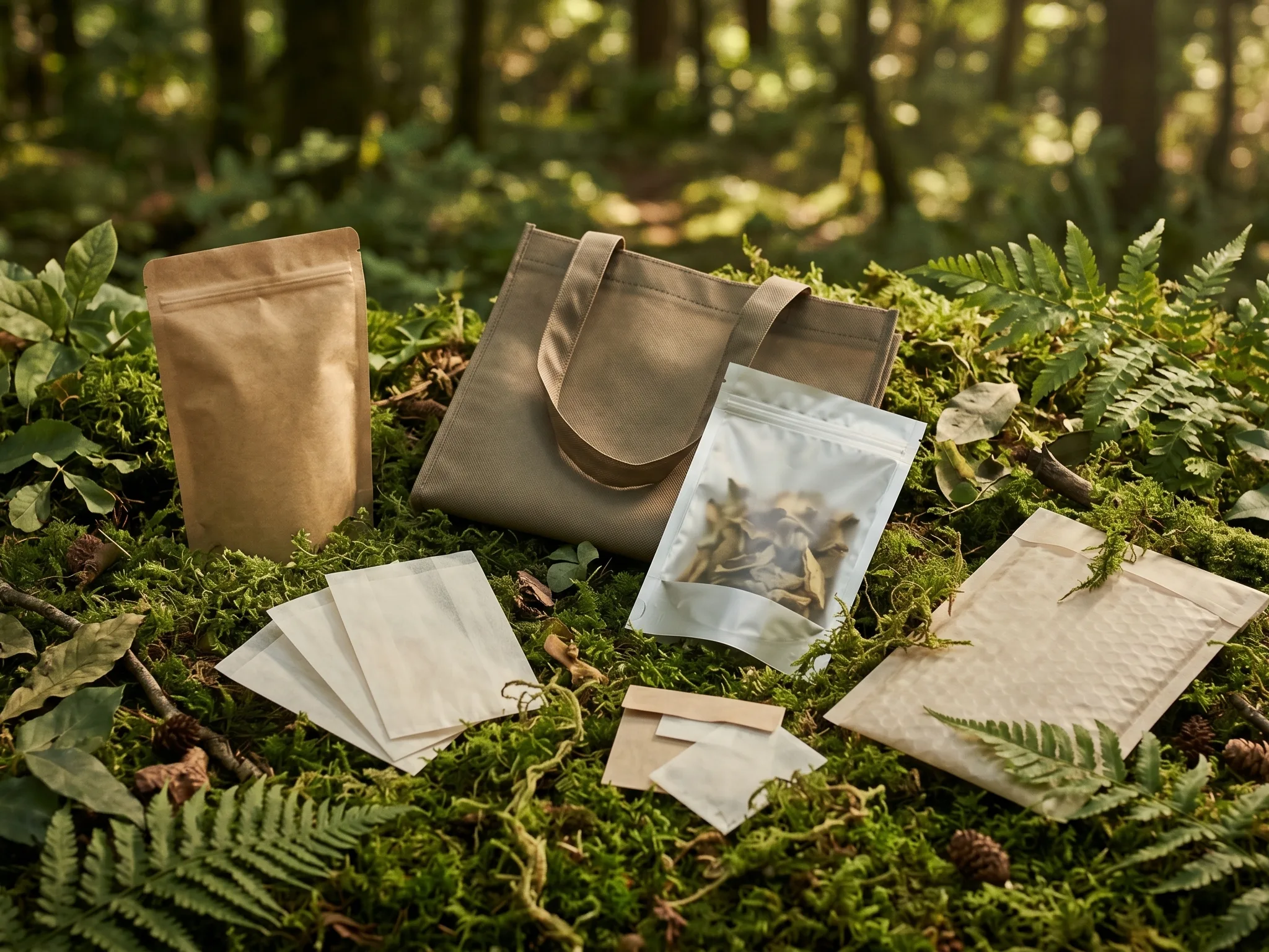 Mavis green packaging materials