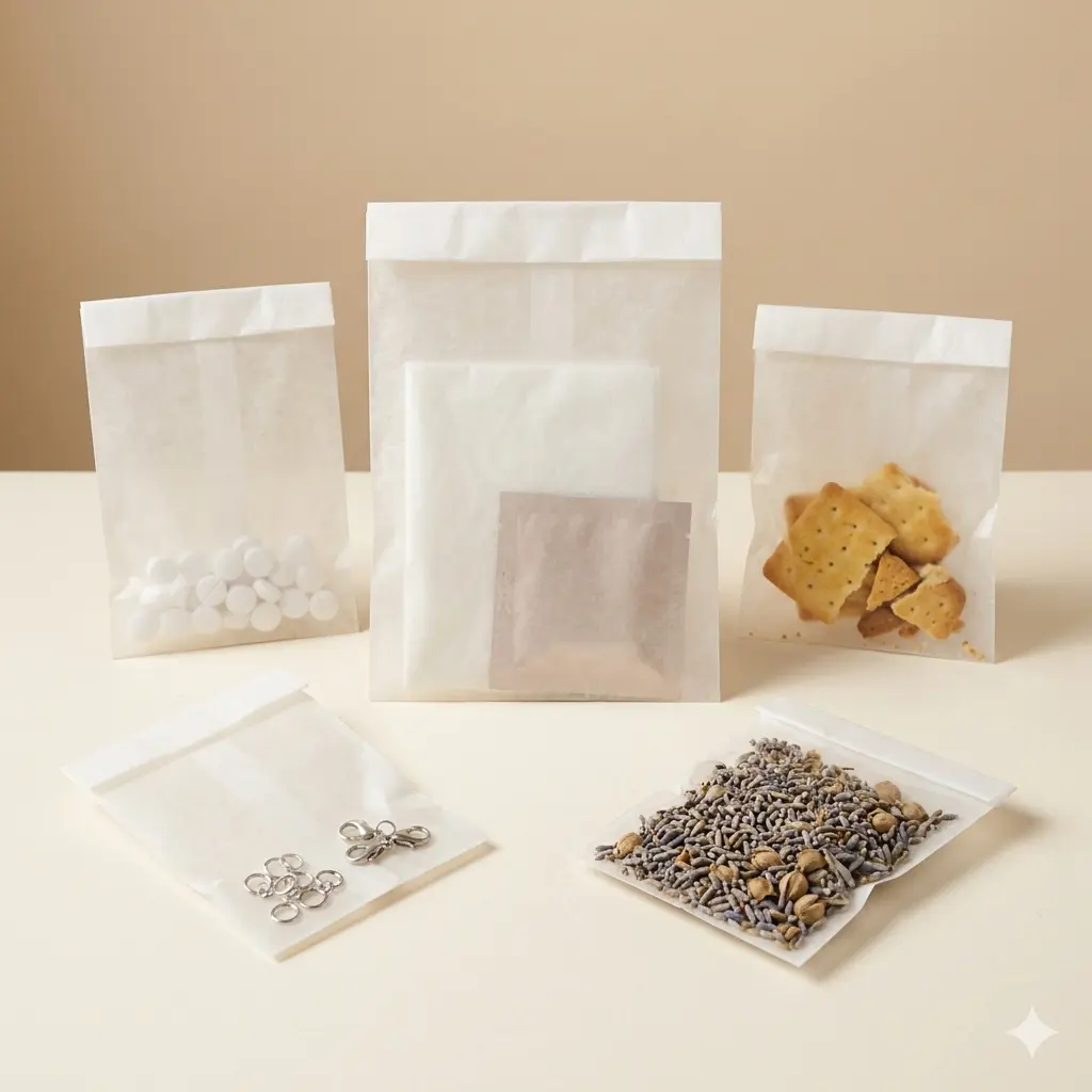Translucent Glassine Paper Bags for 8 Industries