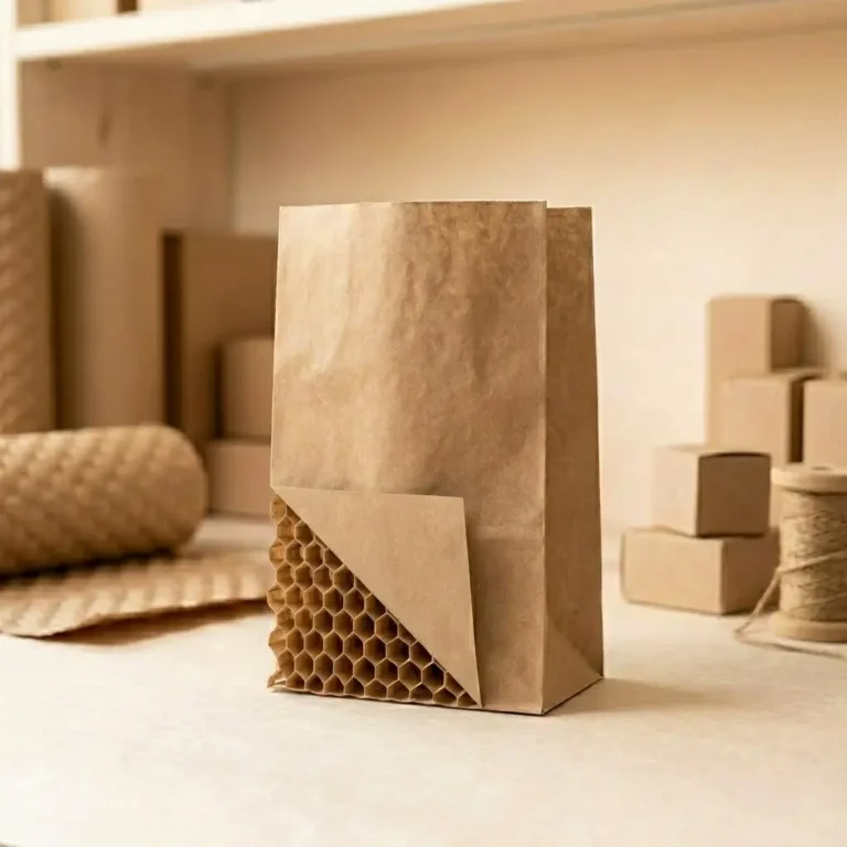Kraft Honeycomb Paper Packaging Bag