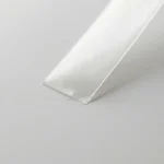 Translucent white PTFE film tape 0.08mm thin layer close-up